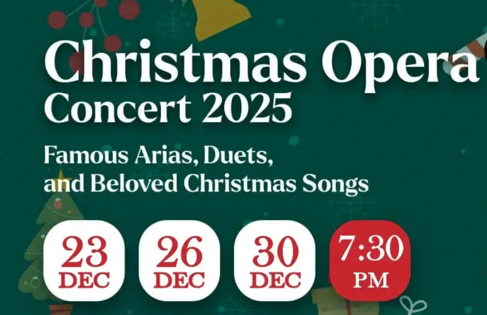christmas opera concert promo image