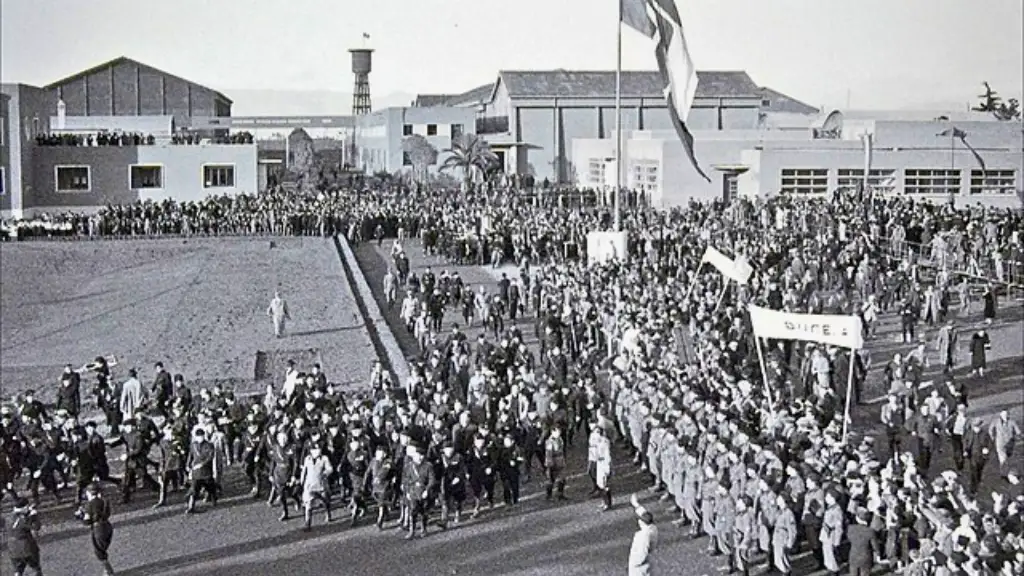 cinecitta inauguration mussolini wikicommons