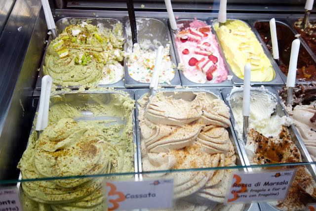 Sicilian gelateria Ciuri-Ciuri