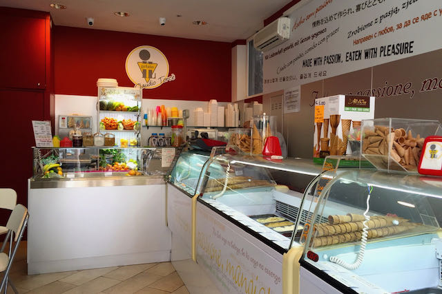 il gelato di claudio torce interior
