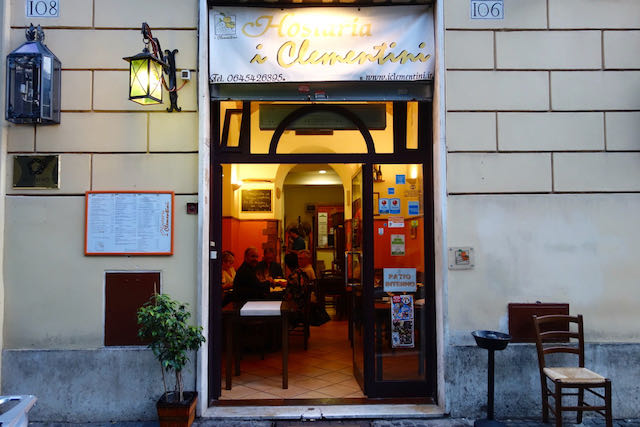 i clementini restaurant near colosseum