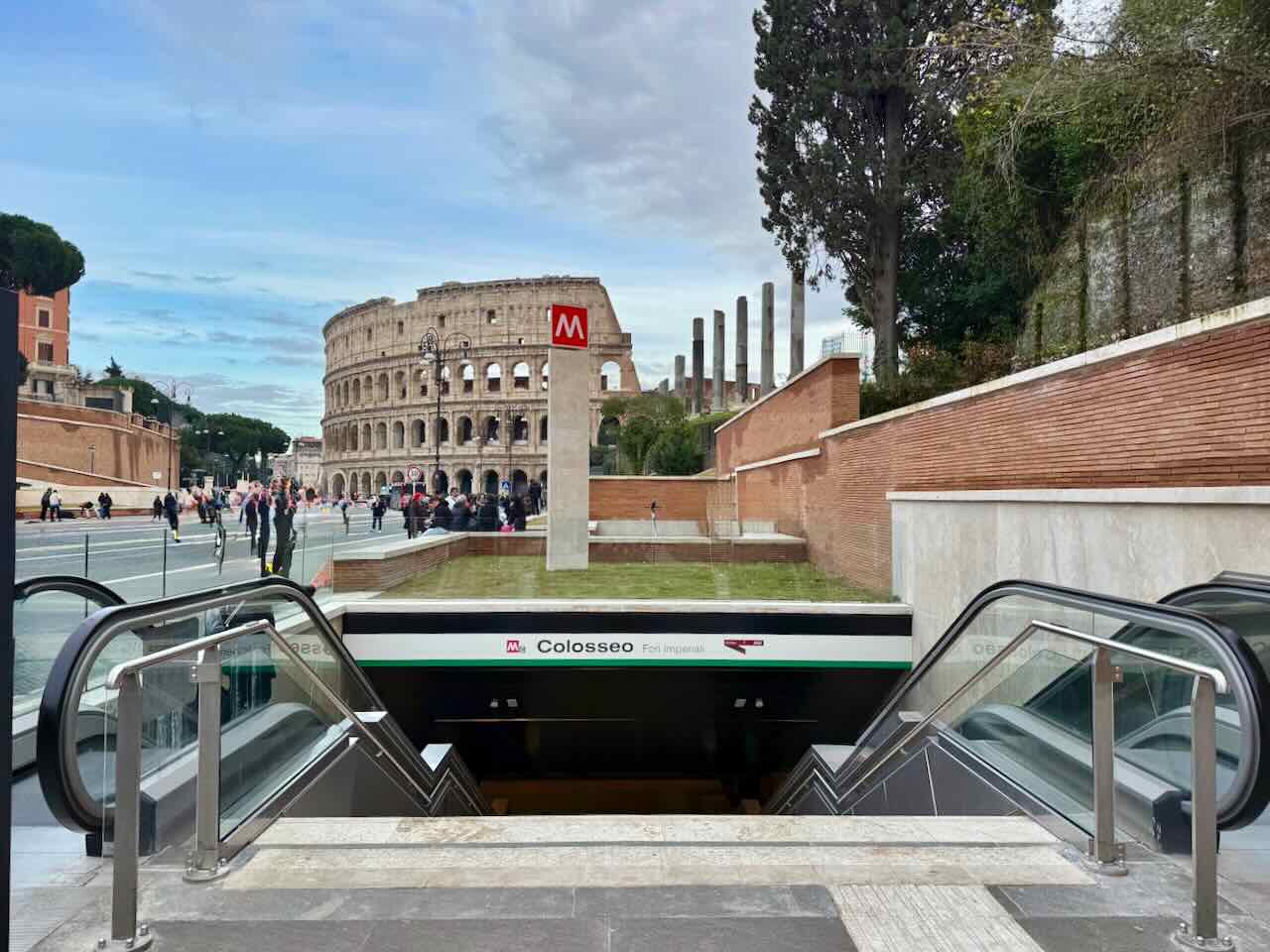 colosseo line c metro