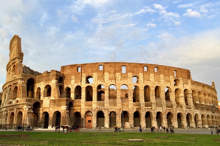 colosseum from back