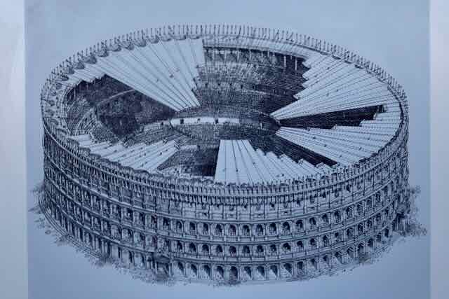 colosseum sketch colosseum sketch
