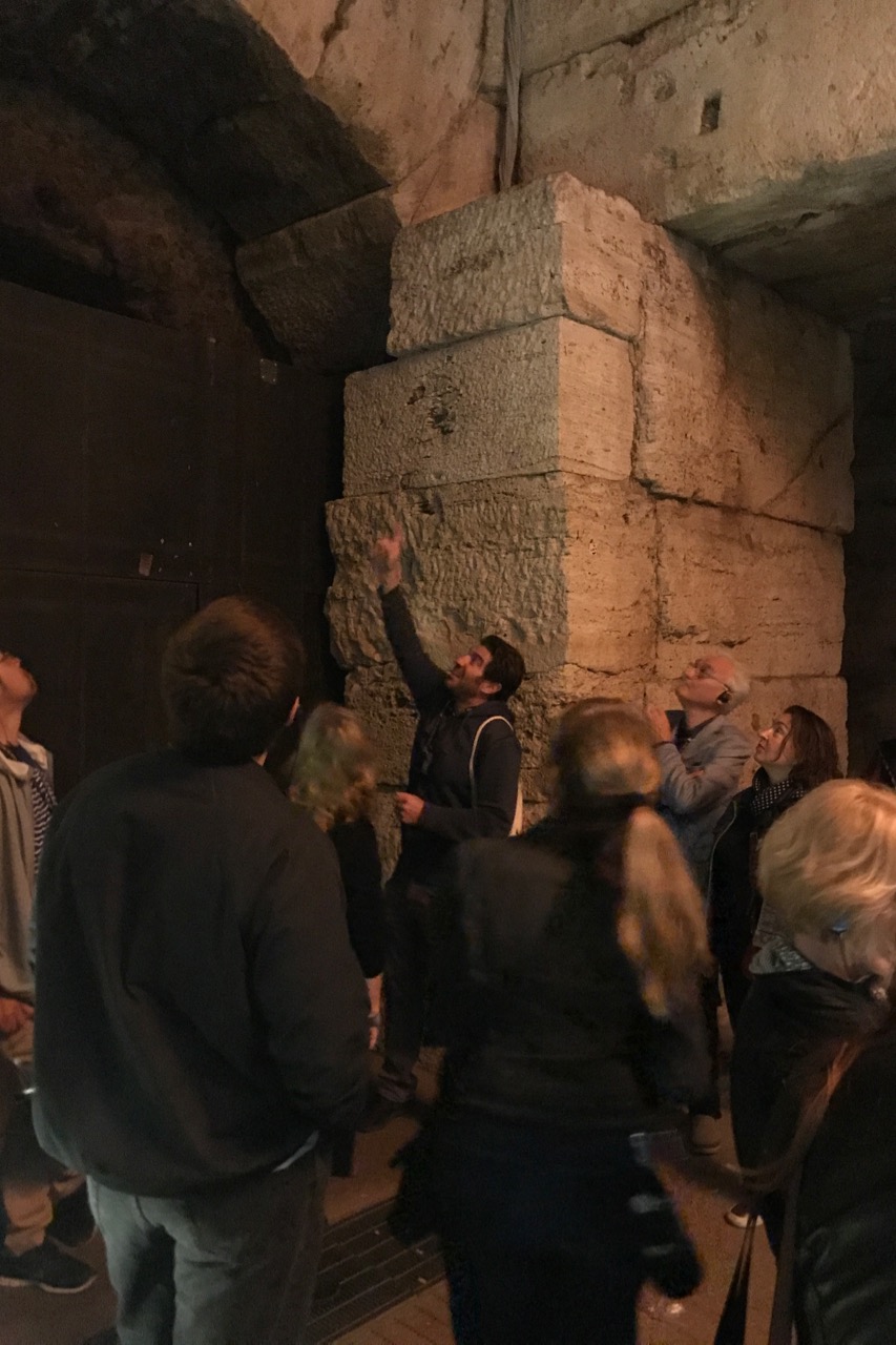 tour di notte colosseo ipogeo