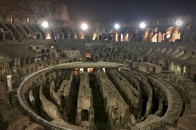 colosseum at night colosseum at night