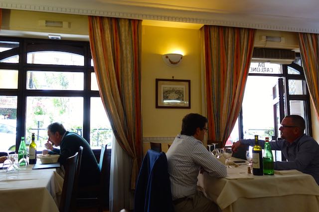 pin da carlone eating inside