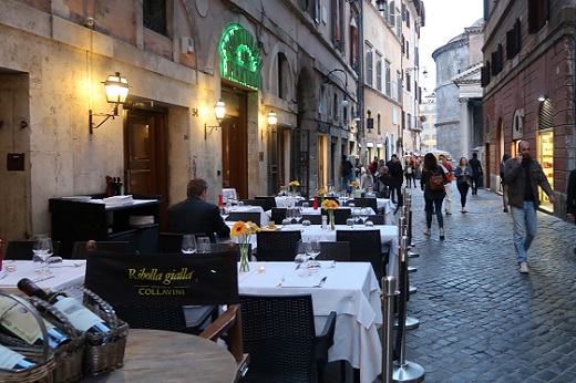 da fortunato near panthon da fortunato near the pantheon