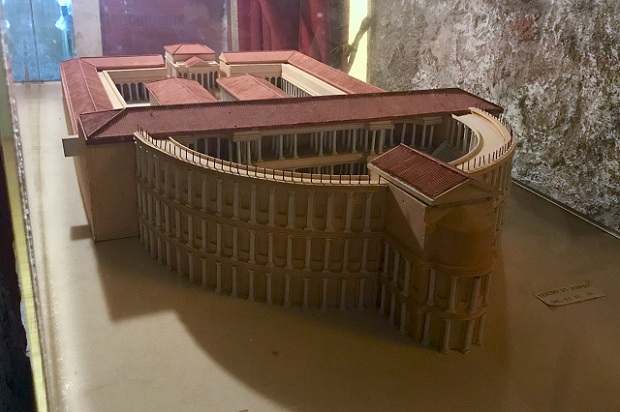 basement of da Pancrazio restaurant da pancrazio underneath model basement of da Pancrazio restaurant da pancrazio underneath model