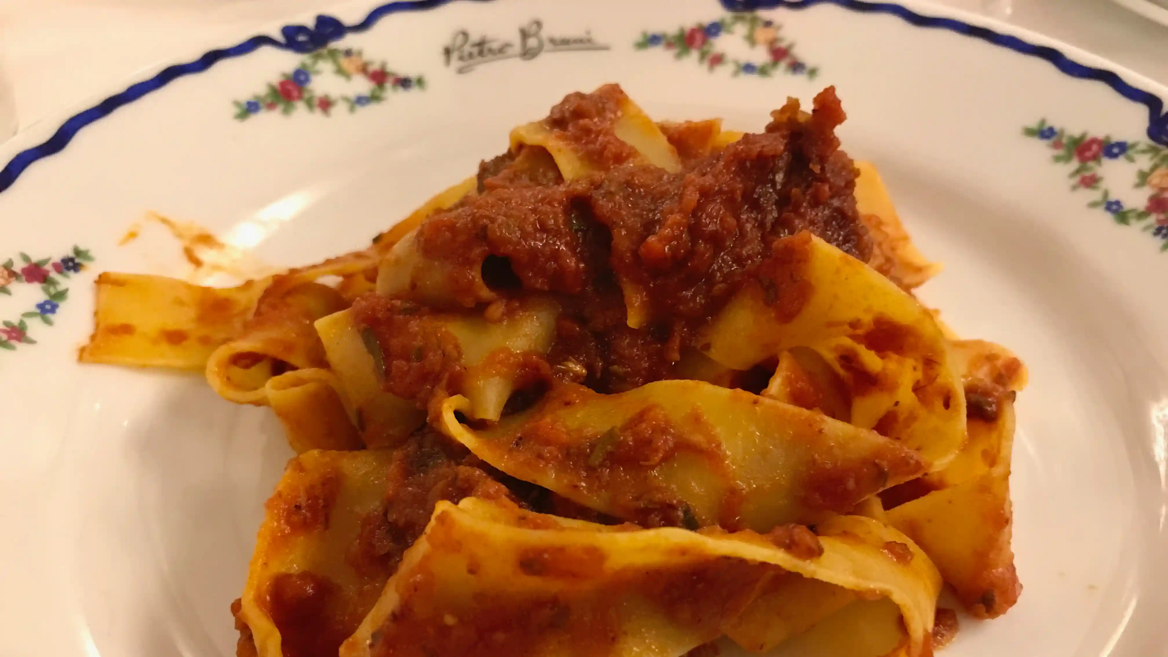 pappardelle al ragù dal toscano - pappardelle boar