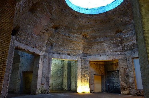 domus aurea octagonal room