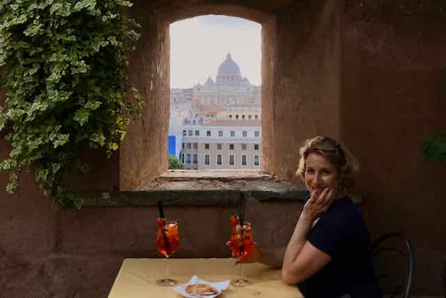 drinks on the roof of castel sant'angelo drinks on the roof of castel sant'angelo