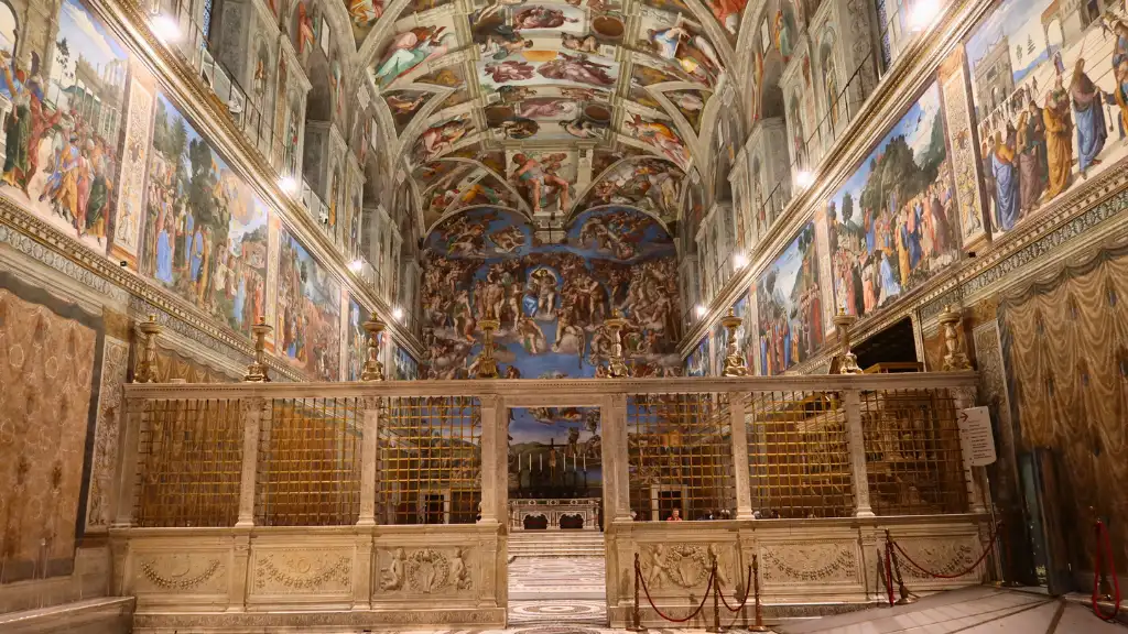 empty sistine chapel