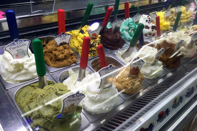 fake gelato flavors