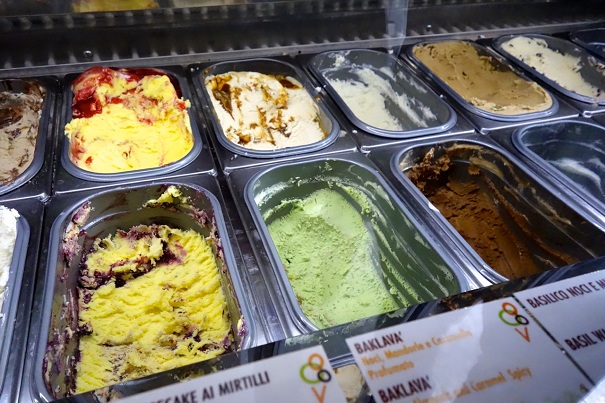 Fatamorgana gelato flavors