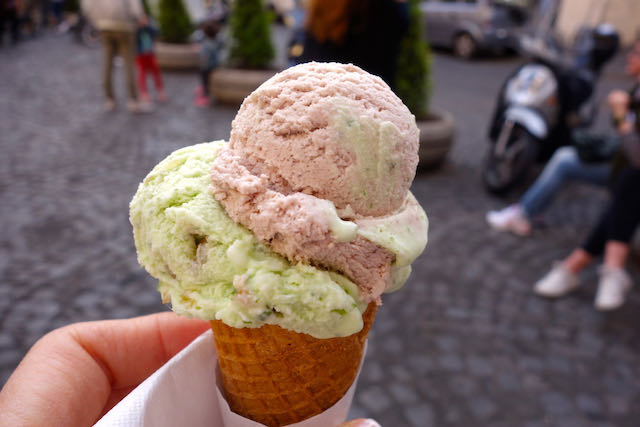 olive gelato and basil walnut gelato at fatamorgana olive gelato and basil walnut gelato at fatamorgana