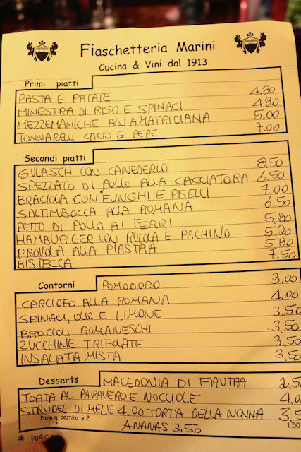 Fiaschetteria Marini Fiaschetteria Marini