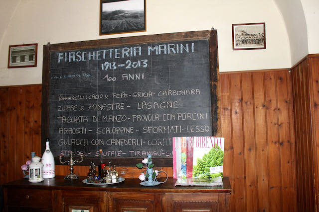 fiaschetteria marini in rome