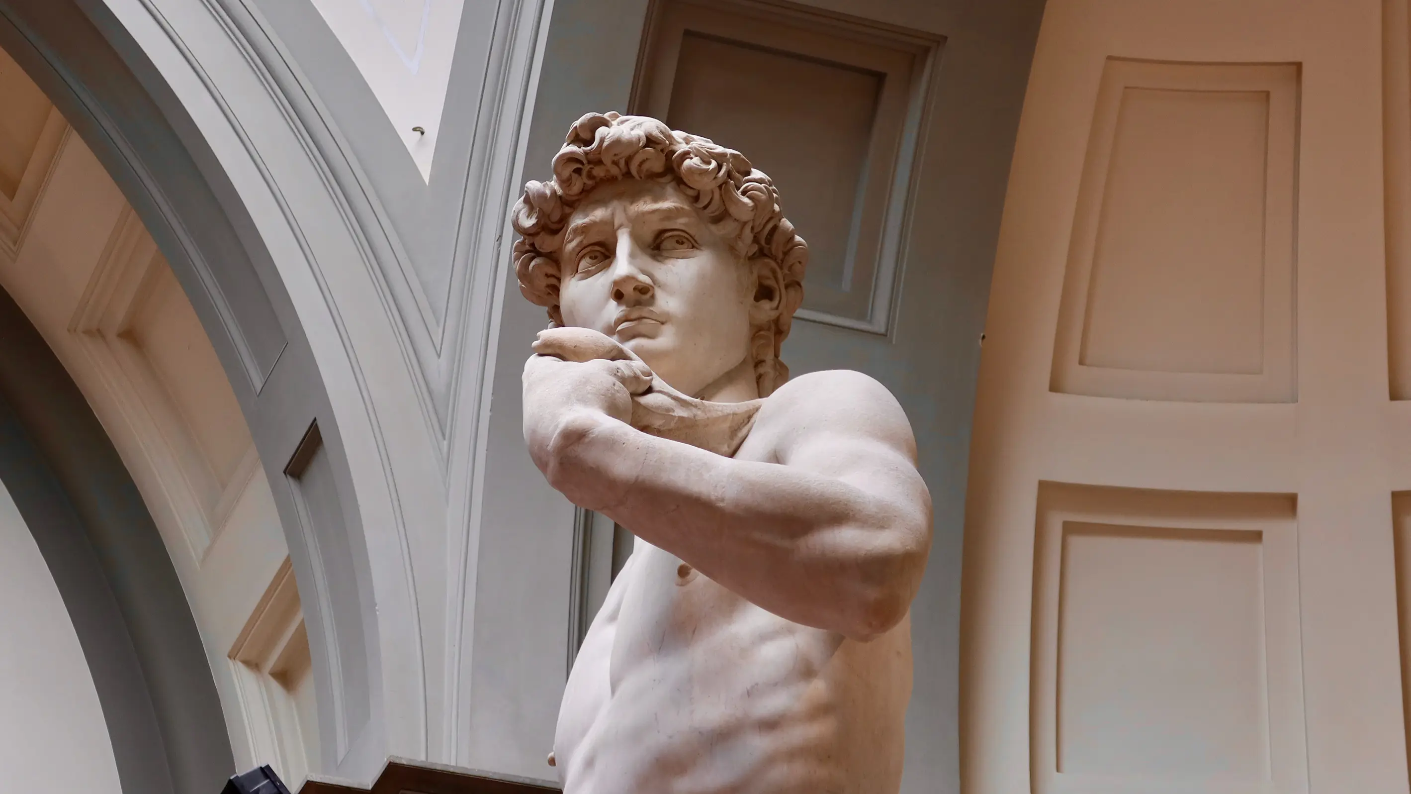 michelangelo's david in florence