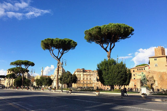 via dei fori imperiali via dei fori imperiali - street of the imperial forums