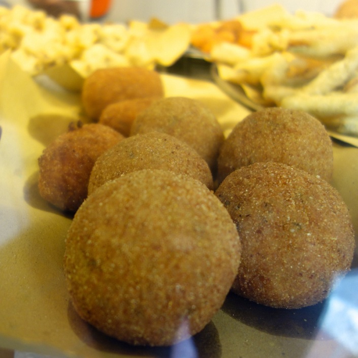 Suppli.Classic delicacy of the Roman rotisserie, Suppli.The classic delicacy of Roman rotisserie