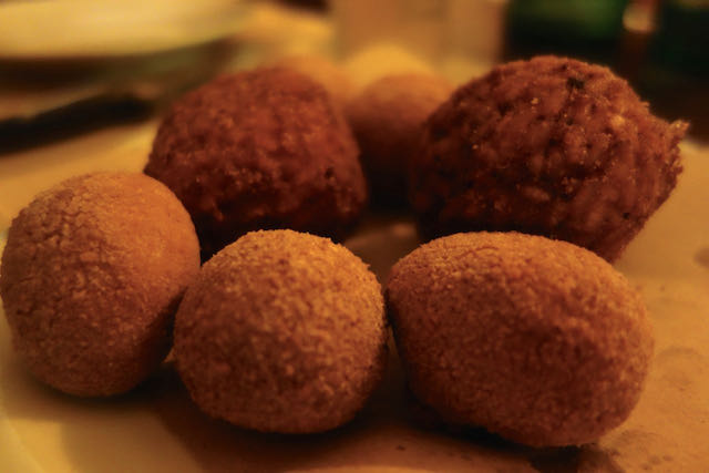 suppli and other fried apps alle carrette