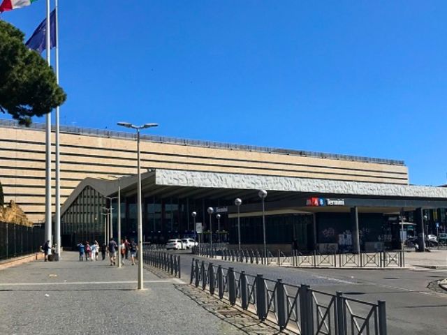 front of termini station