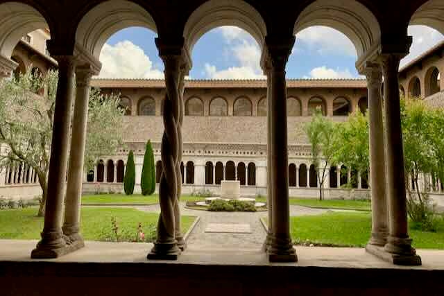 cloister of San Giovanni in Laterano