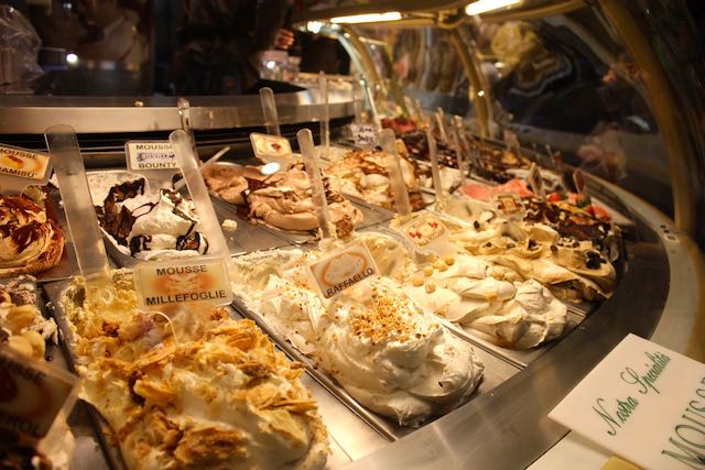 mousse gelato at della palma