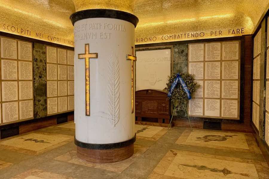 gianicolo ossario underneath