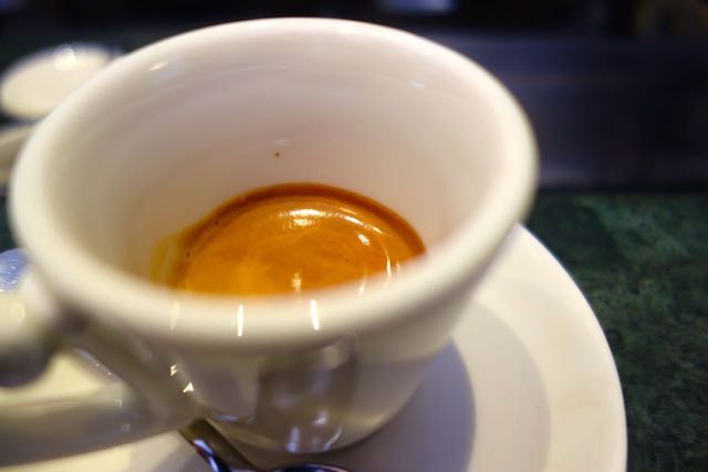 espresso at gran caffe la caffeteria
