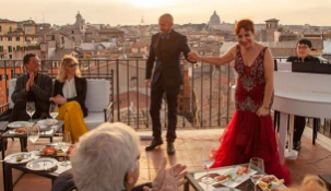 Great Beauty in Rome Rooftop