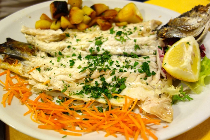 Grilled sea bream Sea bream