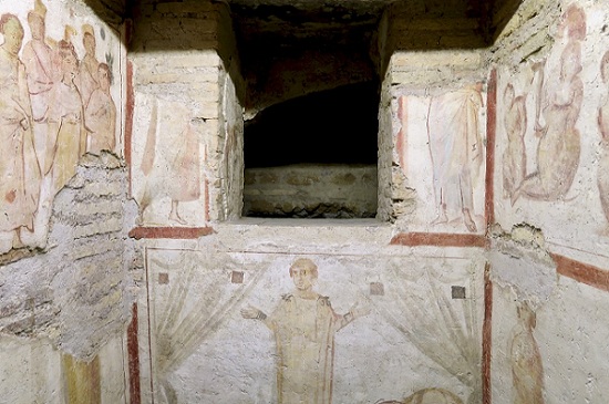 houses celio medeival martyrs frescoes houses celio medeival martyrs frescoes