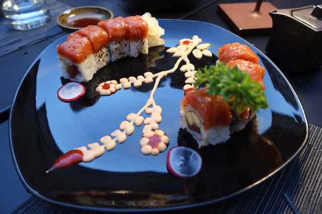 sushi rolls at kisaki sushi rolls at kisaki