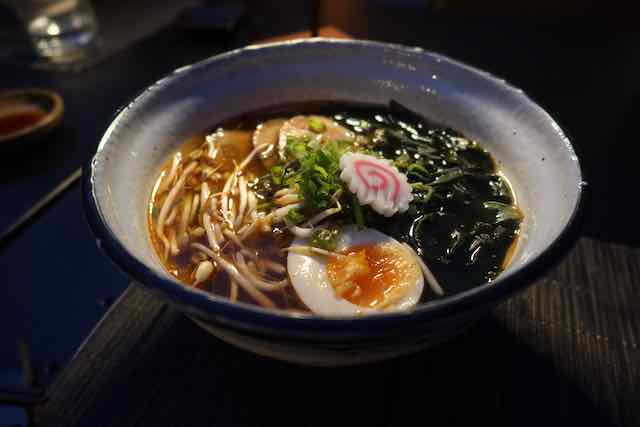 ramen bowl at kisaki ramen bowl at kisaki