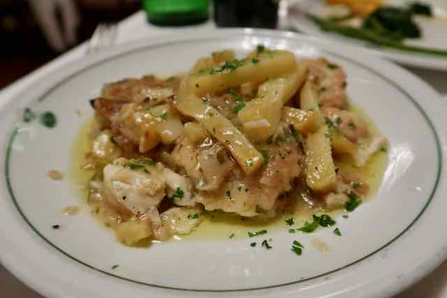 baccalà (cod) at la campana