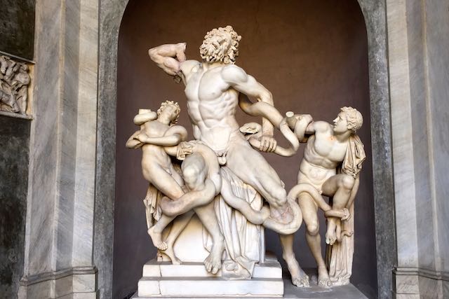 the Laocoön is one of the most important pieces of the vatican museums' collection