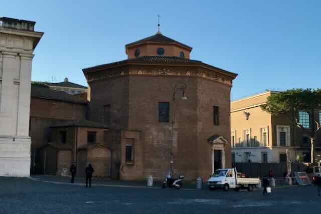 The octagonal Lateran Baptistery