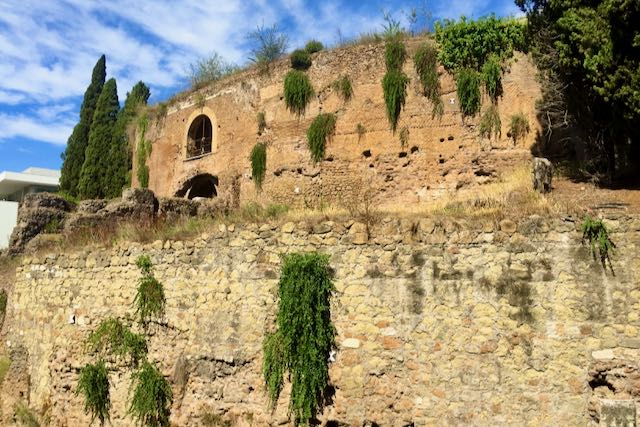 mausoleum of augustus in 2016 - weeds and decay