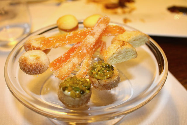 Moma Restaurant Rome. Mix of sweets Moma Restaurant Rome. Mix of sweets