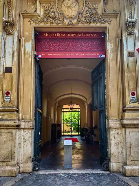 museo boncompagni ludovisi entrance