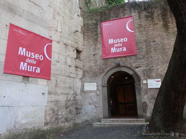 museo delle mura entrance museo delle mura entrance