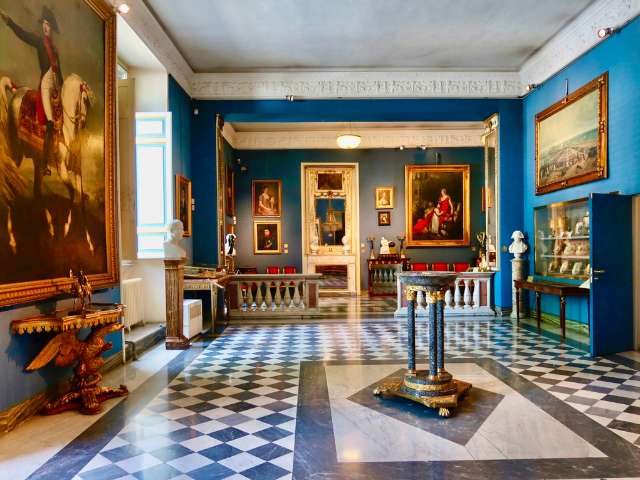 museo napoleonico blue room