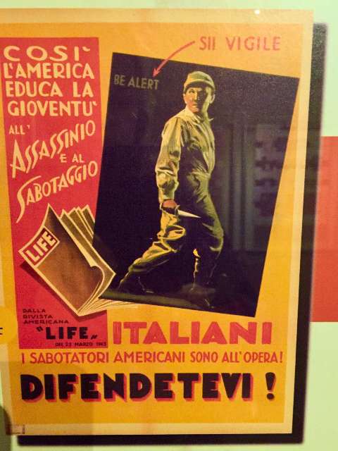 museo storico della liberazione war poster