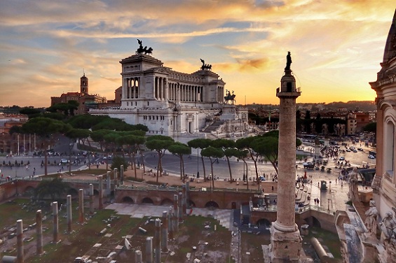 view from NH fori imperiali view from NH fori imperiali