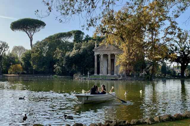Villa Borghese located nearby november villa borghese laghetto