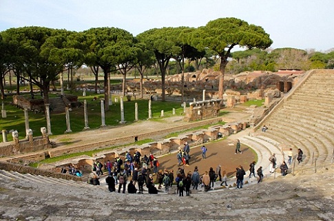 ostia antica amphitheater