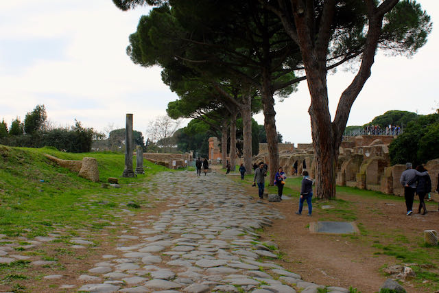 ostia antica, one of the most important cities in ancient rome