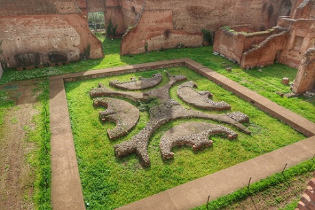nympheum on palatine hill